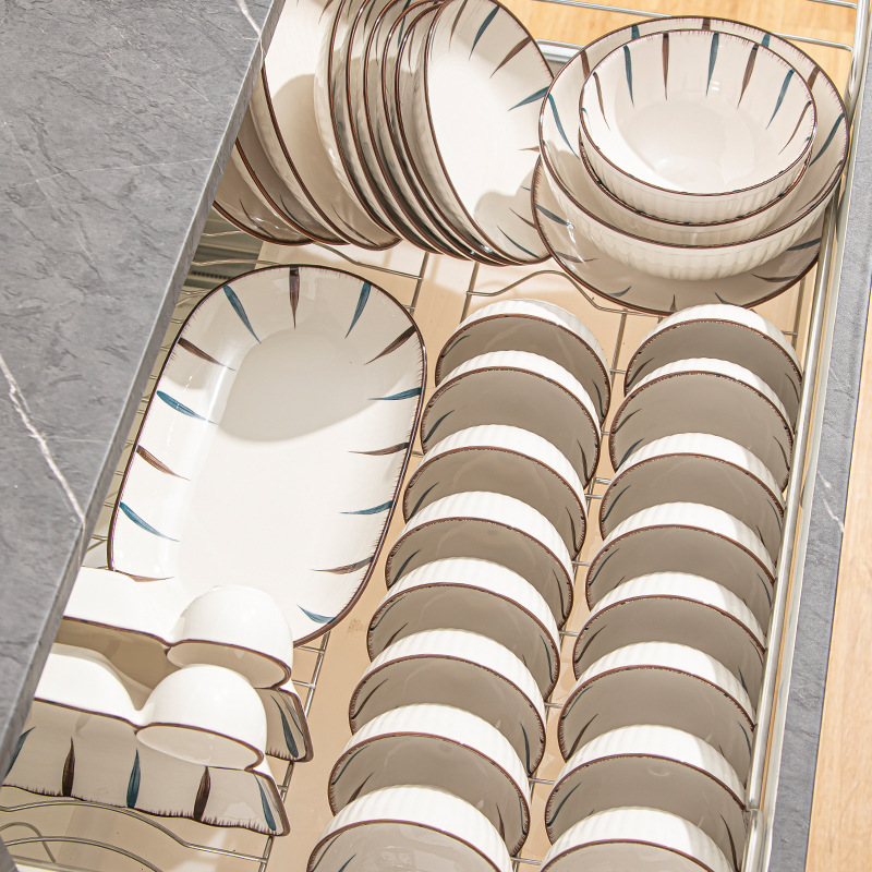 Household dumpling bowl bowl set rice bowl