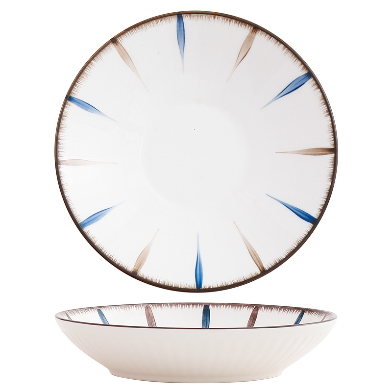 Household dumpling bowl bowl set rice bowl