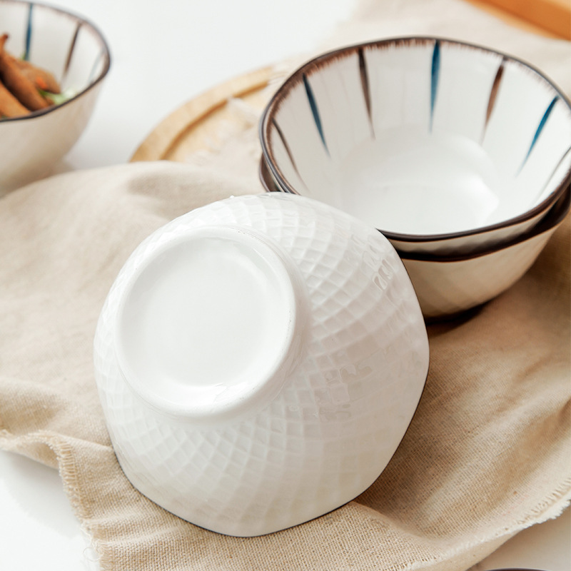 Zephyr home under glaze color tableware octagon bowl