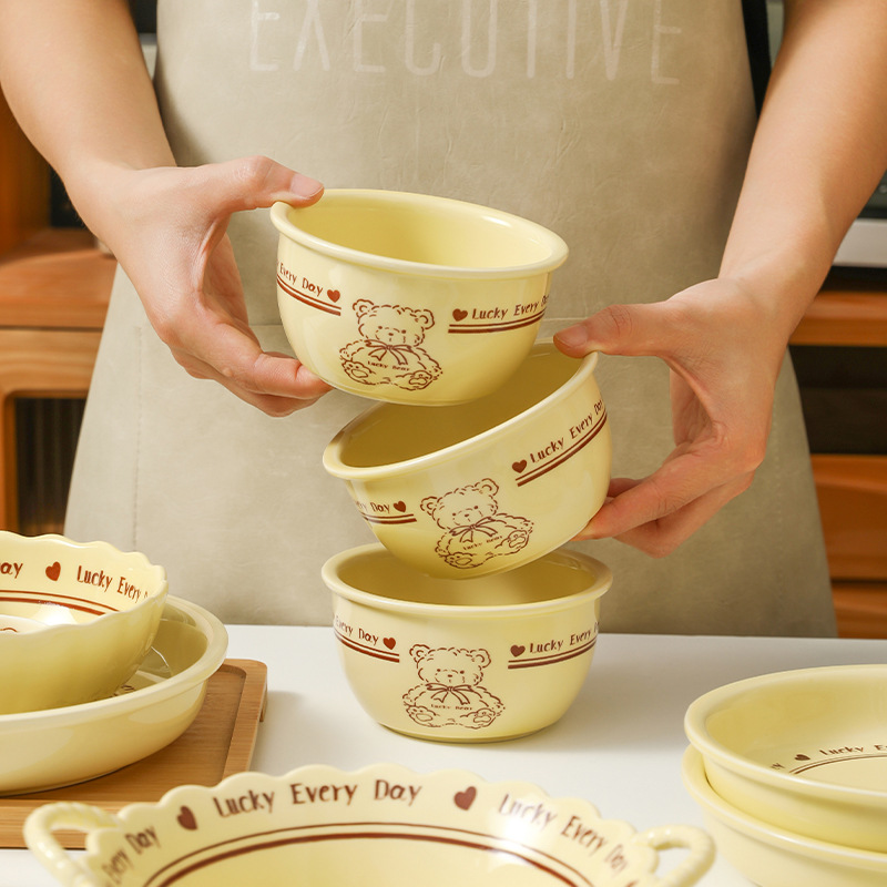 Lucky Bear children's tableware
