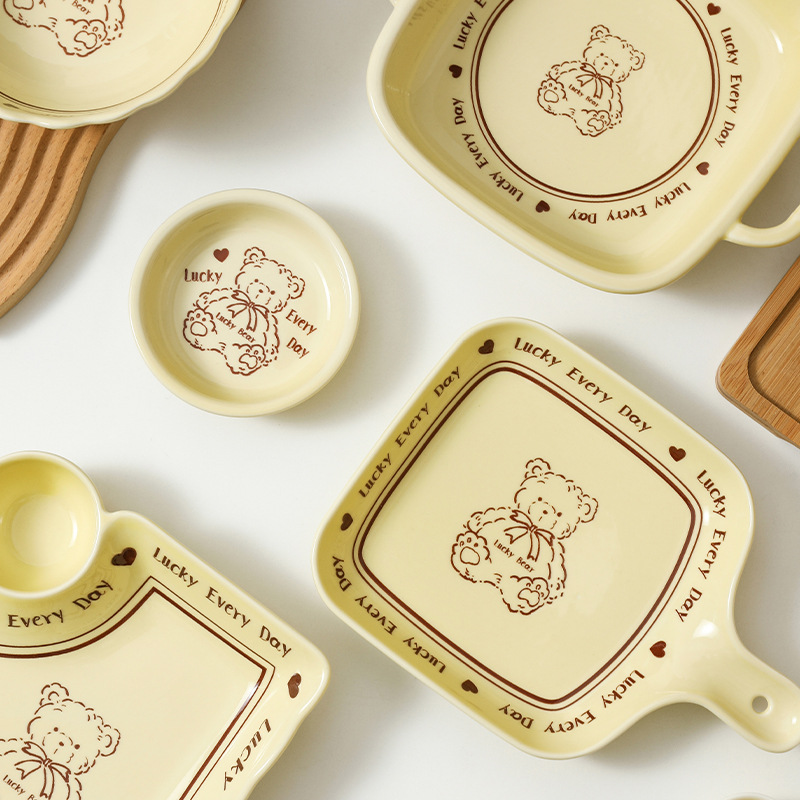 Lucky Bear children's tableware