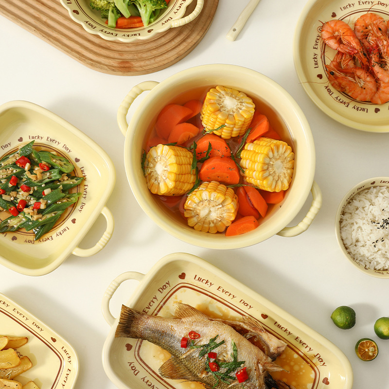 Lucky Bear children's tableware