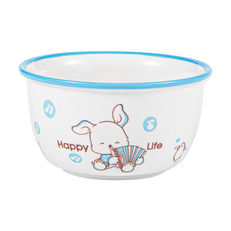 Cute children's cutlery at home cartoon dog