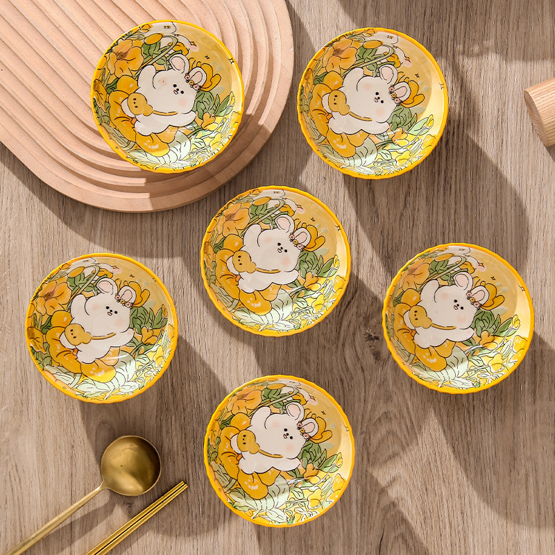 Bunny cartoon rice bowl gift box