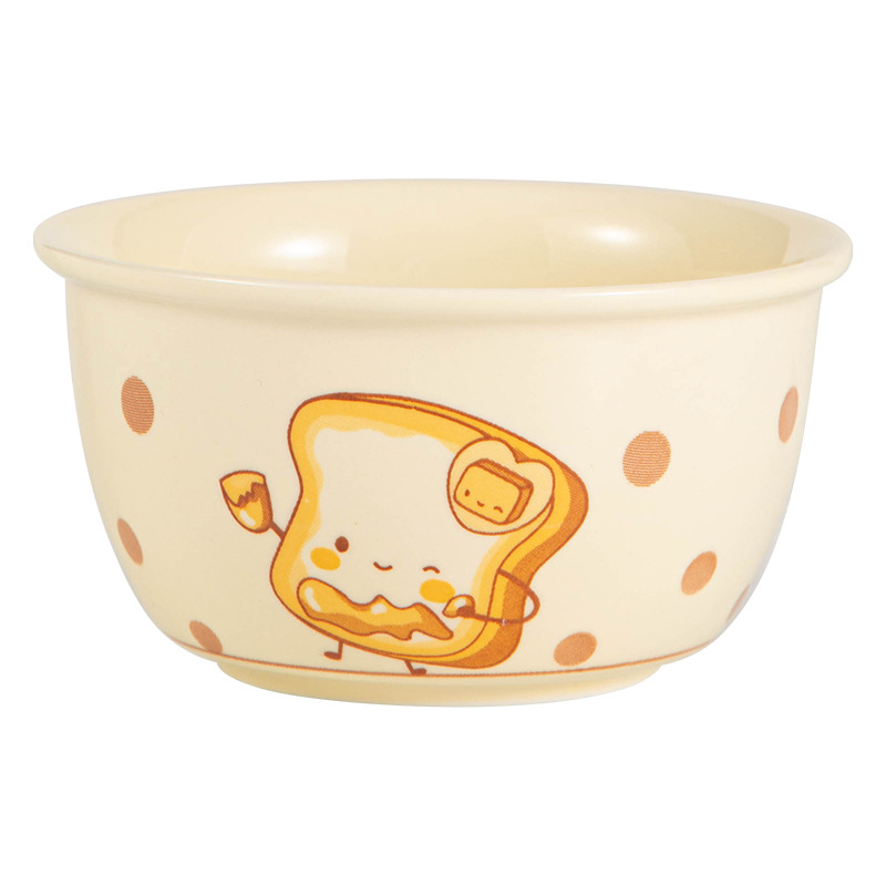 Children's cartoon bun ceramic tableware