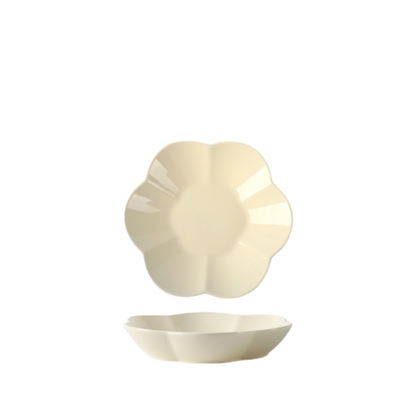 High appearance level cream style tableware set