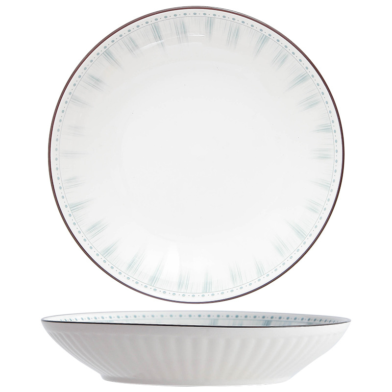 Nordic simple ceramic bowl set