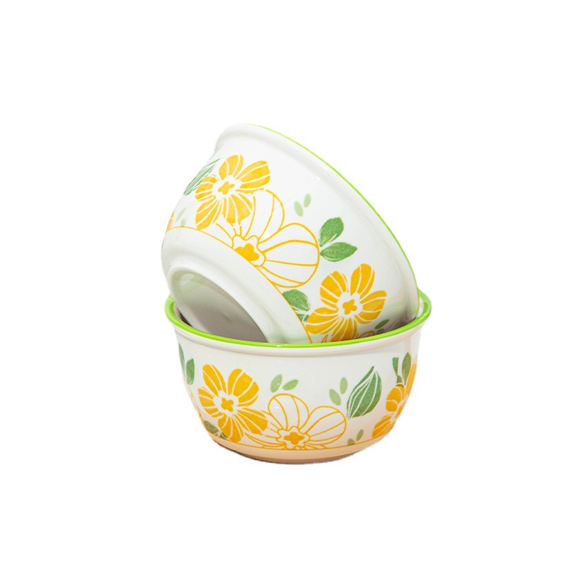 Small fresh children rice bowl rice spoon combination